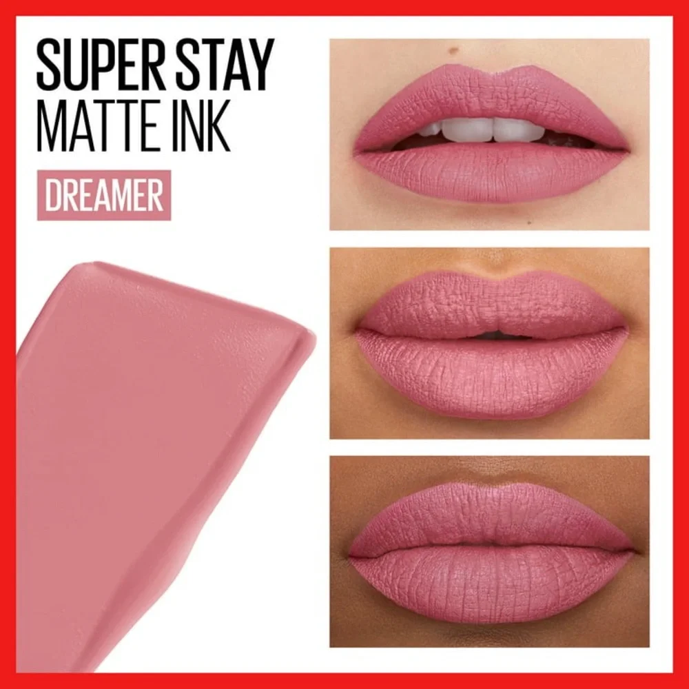 💕 Maybelline Super Stay Matte Ink Liquid Lipstick, Dreamer #10